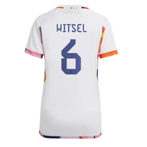 Dámy Fotbalový dres Belgie Axel Witsel #6 MS 2022 Venkovní Krátký Rukáv